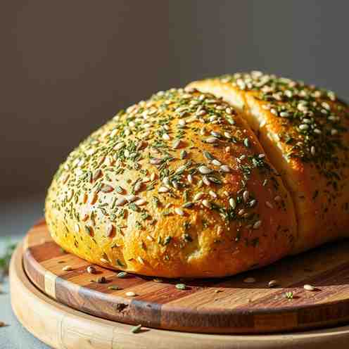 Bake Easy Lebanese Za'atar Sesame Bread - Seeds for Bread